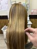 ☆オススメ☆うねりはすくないがパサつき髪のダメージが気になる方に！