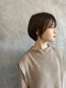 ハイライフ(Hi Life)の写真/【最高の似合せを】顔色を明るく見せる透明感カラーと骨格/扱いやすい似合わせカットで好印象な顔回りに*
