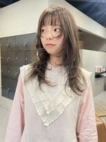 ヘアー アイス ルーチェ(HAIR ICI LUCE)&nbsp;ヘーゼルベージュ ベージュ グレージュ レイヤー/林