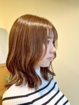 ラファンス 栗林店(LaFENCE) くびれレイヤーカット/キャラメルブラウン