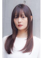 ディアバイストロー 栢山店(Dear by Straw)&nbsp;愛されハイレイヤー×ぱっつん前髪