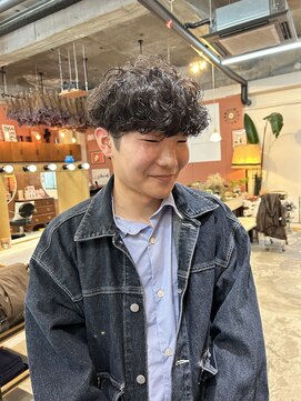 チャプター 問屋町(chapter) シャドウパーマニュアンスパーマ韓国ヘアダウンパーマ眉毛カット