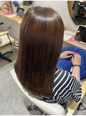 ココアブラウンカラー♪ミルボン5stepTR♪