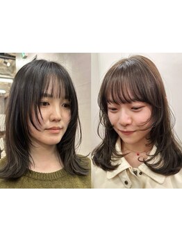【伏見駅/名駅◆徒歩3分】印象が変わる前髪カット、クセを味方にした扱いやすいオリジナルカットが人気！
