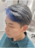 メンズブリーチデザインカラー〈フェイスフレーミング〉