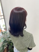 ヘアーアンドメイクアップモパ&nbsp;暖色系カラー