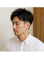 スープレックス ヘアーデザイン(SOUPREX HAIR DESIGN)&nbsp;大人メンズツーブロックビジネスショート　20代 30代 40代 50代