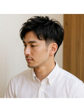 スープレックス ヘアーデザイン(SOUPREX HAIR DESIGN) 大人メンズツーブロックビジネスショート 20代 30代 40代 50代