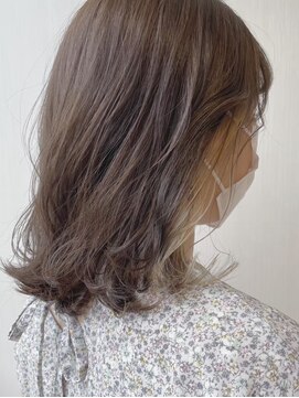 オプティマヘアー(Optima Hair) グレージュ×インナーミルクティー