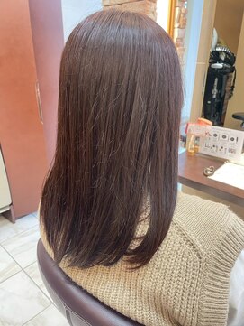 ルページ 千葉(lpage) 髪質改善/顔周りレイヤーカット/グレージュ[千葉/千葉駅]