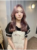 ブリーチ縮毛矯正#