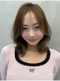 グレージュ×ハッシュカット［髪質改善/縮毛矯正/ボブ］
