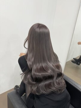 イオエ 表参道(ioe) 黒髪/オリーブグレー/小顔/ココアベージュ/髪質改善/縮毛矯正