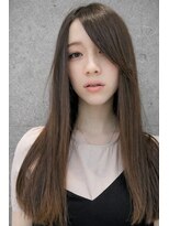 テラ(terra)&nbsp;ストレート×透け感ベージュ