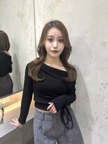 ロンド ロワール 門前仲町(Lond Loire)&nbsp;韓国レイヤーカット/くびれ巻き/前髪顔周り/セミディ[門前仲町]