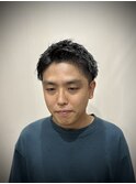 ビジネスショート　刈り上げ　新潟市メンズカット　バーバー