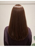大人ブラウンカラー/艶カラーダークマロンブラウン