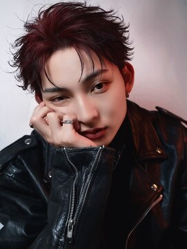 ゴールド 大阪 梅田店(GOALD) フェザーショートフェザーパーマニュアンスパーマセンターパート