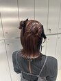 アールプラスヘアサロン(ar+ hair salon)&nbsp;ヘアセット［新宿駅/新宿三丁目/ヘアセット/リボンアレンジ］