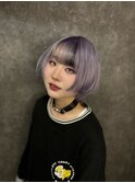 【NAKAJI】ハイトーンデザインカラー×ショートウルフ