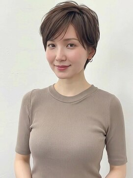 カバーヘア 上尾西口店(COVER HAIR) クールショートレイヤー/似合わせカット/小顔ヘア30代40代p上尾