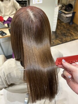 ヨンセンチメートル 金沢駅西店(4cm) 髪質改善カラー/髪質改善/水素トリートメント