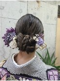 卒業式ヘアアレンジ