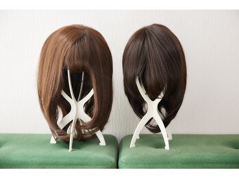 ミークスタイルヘアー(Miiku.style.hair)の写真/ウイッグの試着、ご相談承ります
