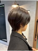 30代40代暗髪ボブ◎髪質改善ストレートで艶めく美髪