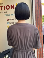 ヒントステーション(HINTSTATION)&nbsp;〈浅草 半個室〉丸みミニボブ