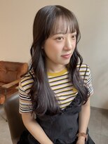 マッシュ チャヤマチ(MASHU chayamachi) 柔らかい透明感カラー/ブリーチなし/オリーブブラウン/大阪梅田