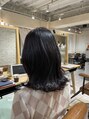 アンフィニ バイ ラボヌール(Infini by La Bonheur) ブリーチなしカシスカラー【大宮/ブリーチなしカラー】