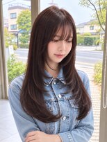 ルトワフクロマチ(Lutowa Fukuromachi)&nbsp;ダークパープル/ナチュラルショート/ミルクブラウン/夏/レイヤー
