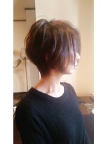 ヘアラウンジ ビジュー(hair Lounge Bijou)&nbsp;モカショートボブ