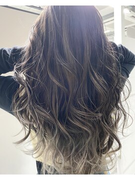 レディアル 大宮(REDEAL) 【REDEAL大宮】エアータッチバレイヤージュ[ハイライトメッシュ]