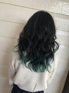 トータルビューティブレイクデュオ(TOTAL BEAUTY BREK DUO) 裾カラー