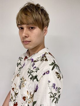 スティードトーキョー(Steed Tokyo) ash beige × mashshort