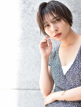 カンナ(Canna) クールショート/ピンクベージュ/ボブルフ/イルミナカラー/TOKIO