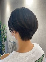 ボンドバイテトテ 三宮元町(BONDbytetote) 【BONDnariのサロンスタイル】襟足スッキリくびれショート