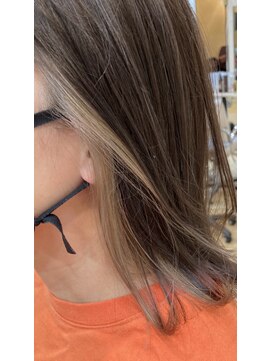 シャンプーボーイ インナーカラー