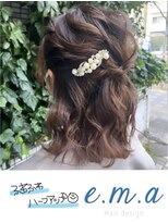 エマヘアデザイン(e.m.a Hair design) ハーフアップ