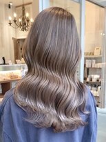 リード バイ ラグーン(LEAD by LAGOON)&nbsp;ラベンダーミルクティーグレージュケアブリーチバレイヤージュ