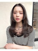 レイヤーカット レイヤーロング 小顔カット