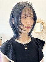 ミュール(mule)&nbsp;ウルフレイヤー/1ブリーチ/ブルー