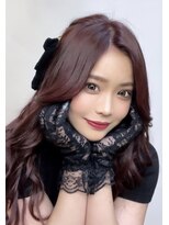 ルーム(Room)&nbsp;韓国ヘア/カシスピンク/ピンクブラウン/ヨシンモリ/髪質改善