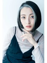 シェル 立川(shell)&nbsp;くびレイヤーエモージュ前髪モテベージュレイヤーミディ【立川】