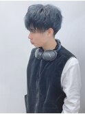 【松戸 岩口】ブルーアッシュカラーマッシュショート