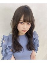 ユーフォリア 銀座(Euphoria)&nbsp;ナチュラルベージュ シースルーレイヤーカット 20代　30代