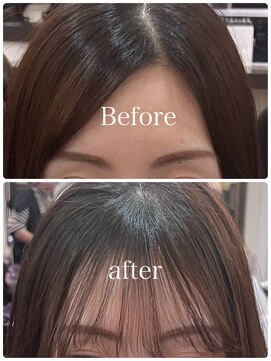 ヘアーアンドメイク ビス(HAIR&MAKE bis) あゆみが作るクロスパーマ