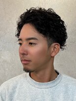 ノーエン(noen)&nbsp;メンズカット/メンズパーマ/ツイストスパイラルパーマ/眉カット